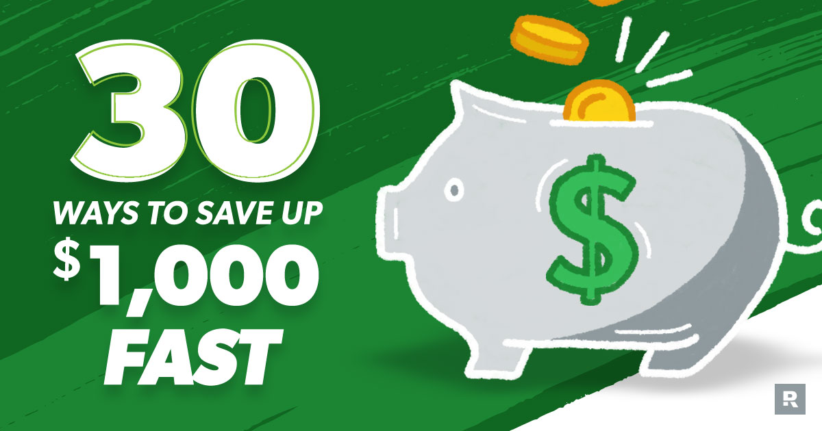 30 ways to make $1,000 fast