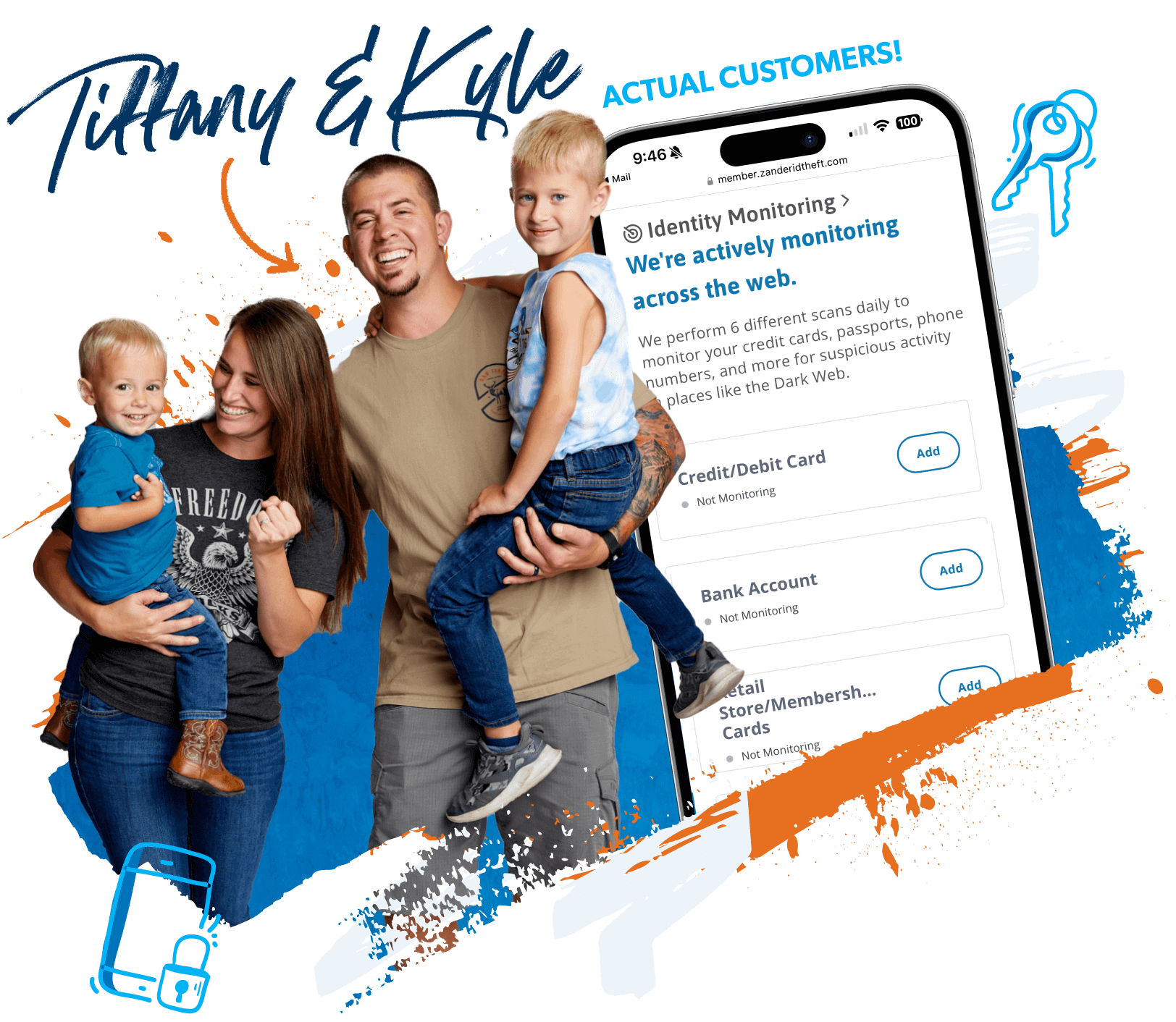 Photo of Zanders ID Theft Protection App