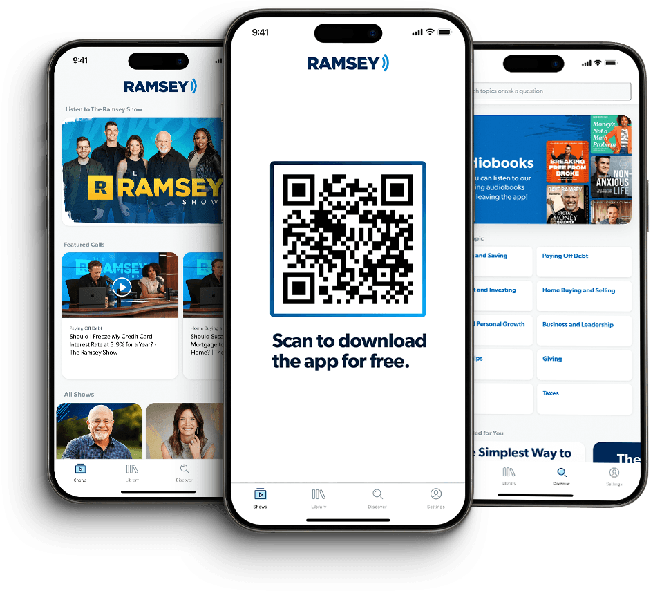Ramsey Network App on Phone